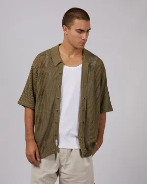 Clement Knit Shirt Khaki