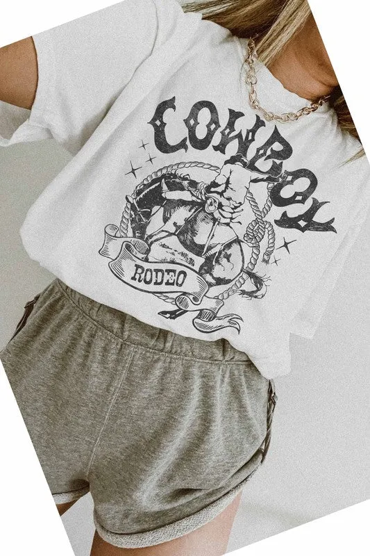 COWBOY RODEO GRAPHIC TEE