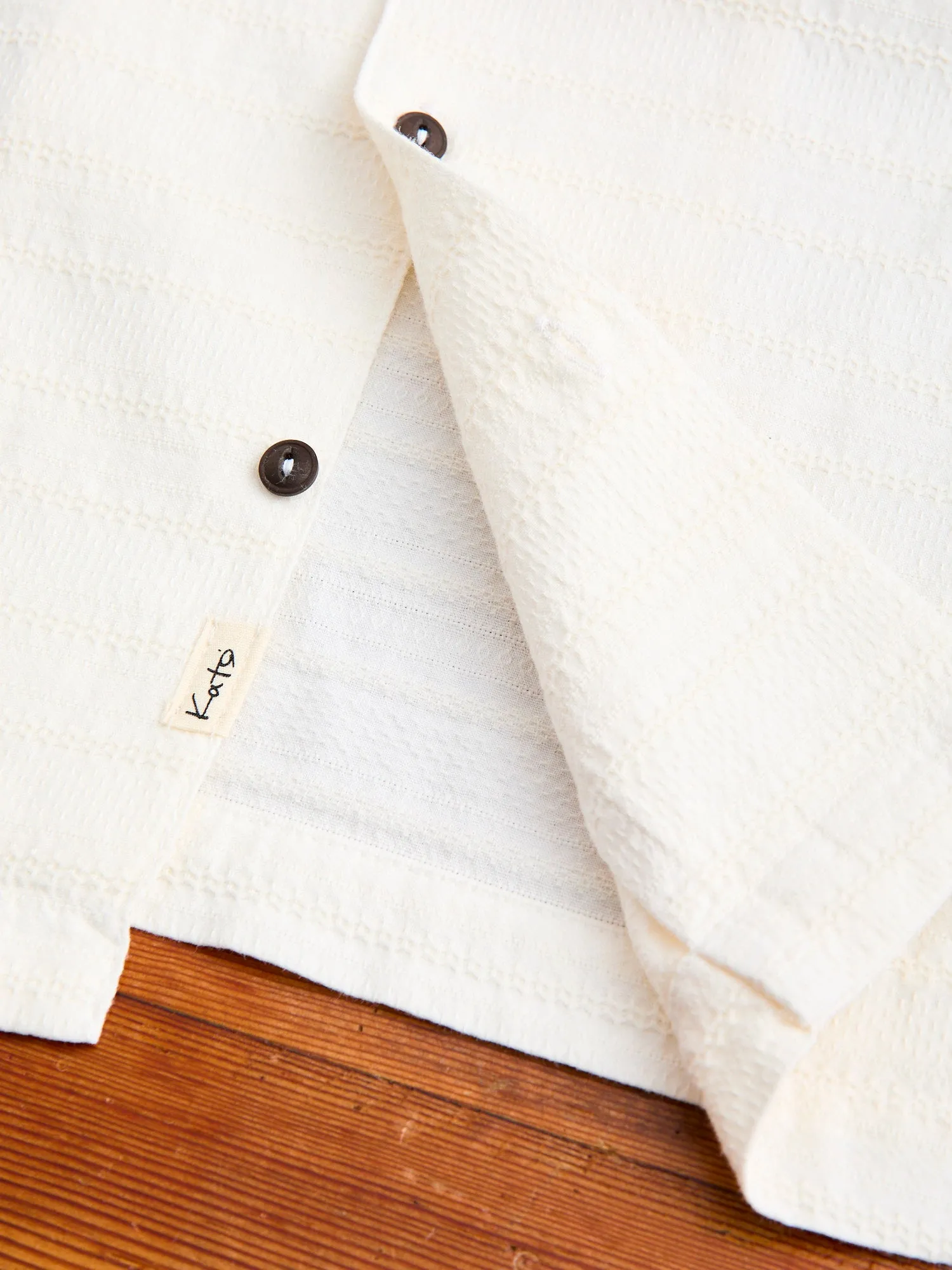 The Wrench Short Sleeve Shirt in Ivory